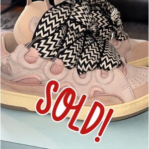 Lanvin Curb Sneakers 100% Authentic